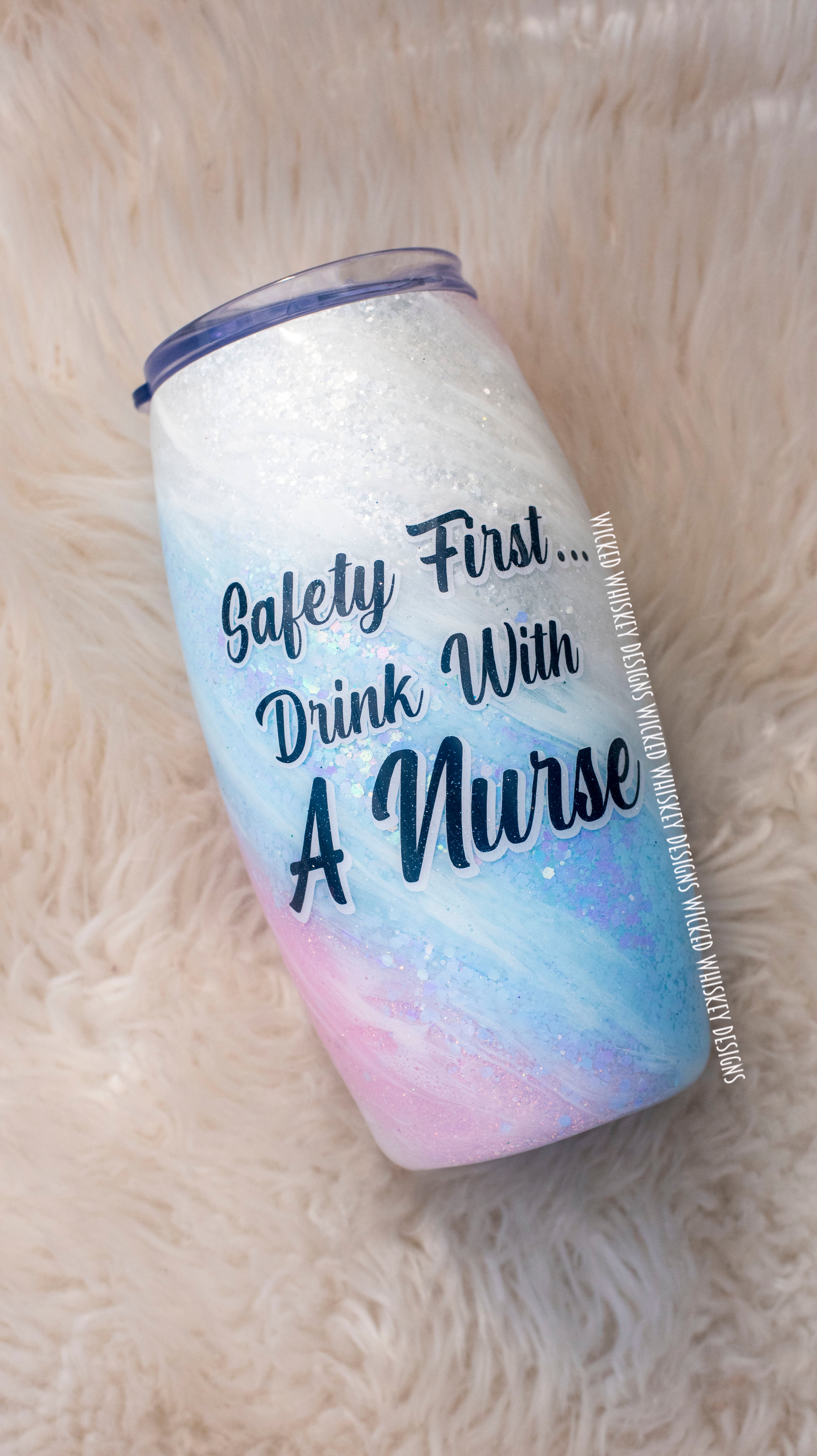 Custom Glitter Tumblers  Personalized Tumblers – tagged Milky Way Tumbler  – Wicked Whiskey Designs